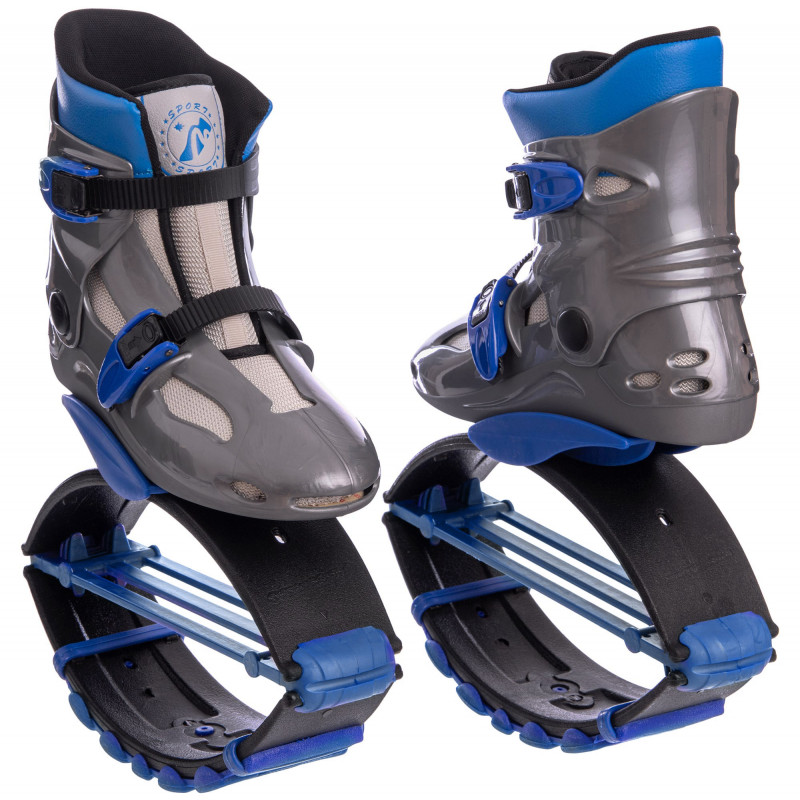 Ботинки на пружинах Фитнес джамперы профессиональные Record Kangoo Jumps SK-7282 (полиэстер, PVC, р-р 30-44, цвета в ассортименте)