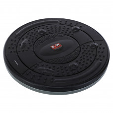 Диск здоровья массажный с магнитами Грация BODY SCULPTURE SXBB-920-B (пластик, размер 31,5х31,3х5,5см, черный)