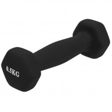 Гантель для фитнеса неопреновая 1штука SP-Planeta TA-0001-0_5 (1x0,5кг) (цена за 1шт, цвета в ассортименте)