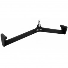 Рукоятка для тяги вниз з широким хватом Lat Pull Down Bar нековзне покриття Zelart TA-00062 розмір 72,5х12,2х17см чорний