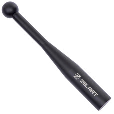 Біта сталева булава для кросфіту STEEL CLUBBELL Zelart TA-0923-6 вага 6кг чорний