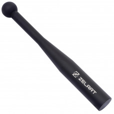 Біта сталева булава для кросфіту STEEL CLUBBELL Zelart TA-0923-9 вага 9кг чорний