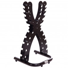 Стойка вертикальная для гантелей на 10 пар Zelart TA-2268 (металл, размер 63x58x120см, черный)