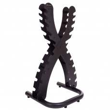 Стойка вертикальная для гантелей на 10 пар Zelart TA-2652 (MD6229) (металл, размер 63x58x120см, черный)