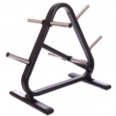 Стойка вертикальная для блинов дисков Zelart TA-2654 (металл, размер 102x19x109см, черный)