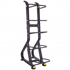 Стойка вертикальная для фитнес мешков и болгарских мешков Zelart Power Bag TA-2668 (MD6826) (металл, размер 70x29x167см, черный)