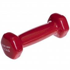 Гантель для фитнеса виниловая 1штука Zelart TA-2777-0_5 (1x0,5кг) (MD2016-0,5) (цена за 1шт, цвета в ассортименте)