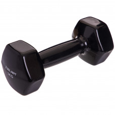 Гантель для фитнеса виниловая 1штука Zelart TA-2777-3 (1x3кг) (MD2016-3) (цена за 1шт, цвета в ассортименте)