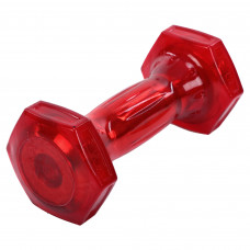 Гантель для фитнеса с TPU покрытием 1штука Zelart Jelly Urethane Coated Dumbbell TA-2946-2_5LB (1x1,13кг) (1шт, TPU, красный) MD2129