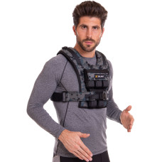 Жилет обважнювач з регульованою вагою Zelart WEIGTH VEST TA-3271-10 вага-1-10 кг камуфляж