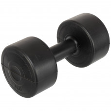 Гантель для фитнеса с PE покрытием 1штука Zelart TA-4759-5 (1x5кг) (1шт, цвета в ассортименте)