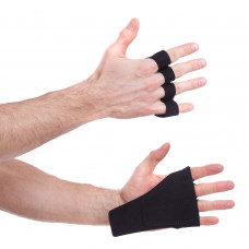 Накладки атлетичні нековзкі Грипад GRIPAD WorkOut SP-Sport TA-506 чорний