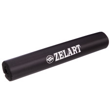Накладка на гриф штанги пом'якшувальна Zelart TA-5141 чорний