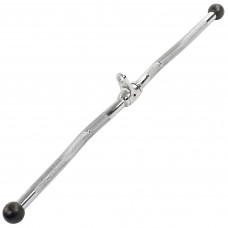 Рукоятка для тяги на біцепс і трицепс із широким хватом W-подібна ручка для блочного тренажера Zelart TA-5146 хром