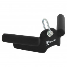 Рукоятка для тяги з вузьким хватом Pull Down Handle нековзне покриття Mdbuddy TA-5371 розмір 30х7х14см чорний