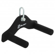 Рукоятка для тяги з вузьким хватом Pull Down Handle нековзне покриття Mdbuddy TA-5388 розмір 25х12х13см чорний