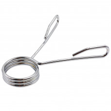 Замок пружинний хромований для грифа Zelart TA-5725 1шт діаметр-50мм хром