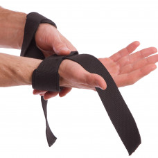 Лямки для тяги (2шт) SHENFEI SP-Sport TA-7062 (полиэстер, длина-50см, ширина-3,8см, черный)