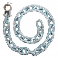 Ланцюг-обважнювач для штанги Zelart TA-7809-22 вага-22кг l-8м, d-22мм хром
