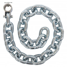 Ланцюг-обважнювач для штанги Zelart TA-7809-25 вага-25кг l-8м, d-25мм хром