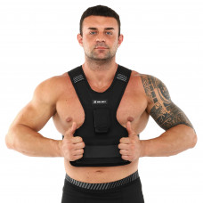 Жилет обважнювач з регульованою вагою Zelart WEIGTH VEST TA-7812-10 вага-1-10кг сірий