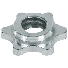 Замок гайка хромований для грифа SHUANG CAI SPORTS TA-8058-25 1шт діаметр-25мм хром