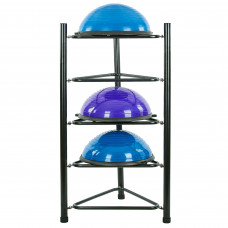 Стойка для балансировочных платформ BOSU на 5 штук Zelart TA-8219 (металл, размер 75x66x150см, черный)уп.2ящ