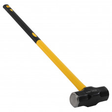 Кувалда сталевий молот для кросфіту GYM HAMMER Zelart TA-9635-12LB 12LB (5,4кг) чорний-жовтий