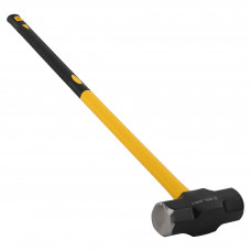 Кувалда сталевий молот для кросфіту GYM HAMMER Zelart TA-9635-14LB 14LB (6,4кг) чорний-жовтий