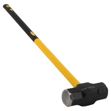 Кувалда сталевий молот для кросфіту GYM HAMMER Zelart TA-9635-20LB 20LB (9,1кг) чорний-жовтий