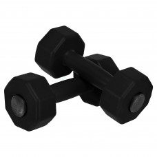 Гантели для фитнеса пластиковые Champion TA-9820-2 (2x2кг) (цена за 2шт, наполнитель-цемент, цвета в ассортименте)