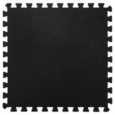 Модульное спортивное напольное покрытие мат-пазл 1 шт 100x100x1,5см SP-Sport TA-9957-2 (черный-белый)