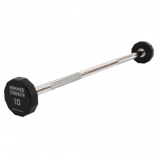 Штанга неразборная с фиксированным весом прямая PEV HAMMER STRENGHT TA-9979-10 10кг