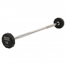 Штанга неразборная с фиксированным весом прямая PEV HAMMER STRENGHT TA-9979-15 15кг