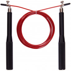 Скакалка швидкісна кросфіт зі сталевим тросом UFC UHA-69172 3м червоний