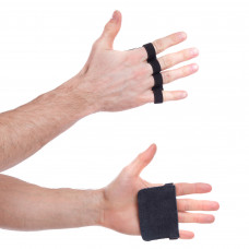 Накладки атлетичні нековзкі Грипад GRIPAD WorkOut SP-Sport V503 чорний