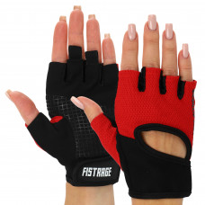 Перчатки для фитнеса и тренировок FISTRAGE VL-8431 размер XS-L (полиэстер, эластан, цвета в ассортименте)