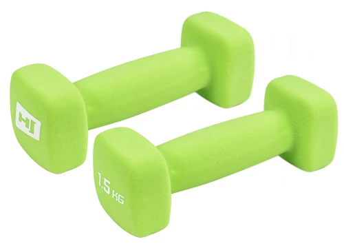 Набір гантелей неопренових квадратних HS-V015DS 2х1,5 кг