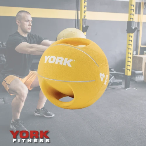 Переваги медичного м'яча York Fitness: