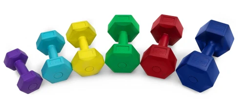 Шість комплектів різної ваги