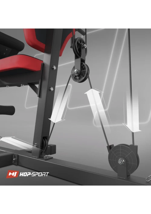 Система усиленных строп и шкивов