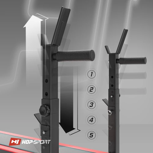 Стойки для штанги со страховкой