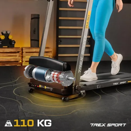 Беговая дорожка PULSO: Оптимальная тренировочная интенсивность и комфорт