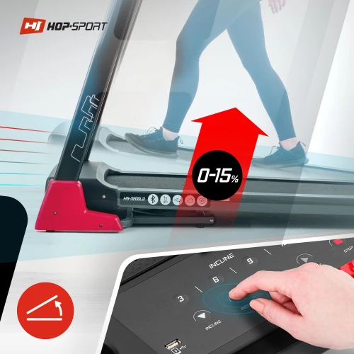 Наклон бегового полотна