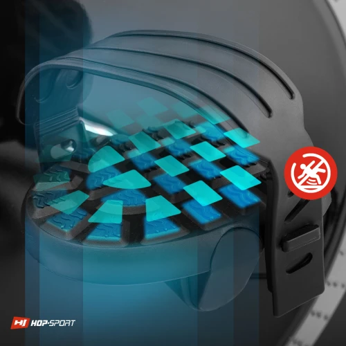 Противоскользящие педали с фиксирующими ремнями