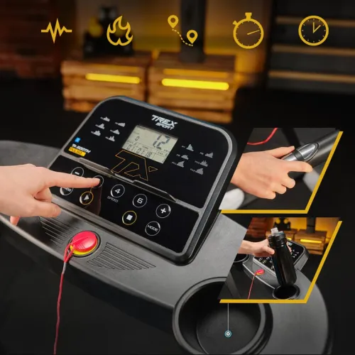 Расширенные функции и максимальный комфорт с беговой дорожкой PULSO