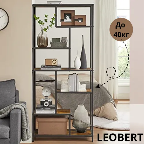 П'ять фіксованих полиць на різних рівнях