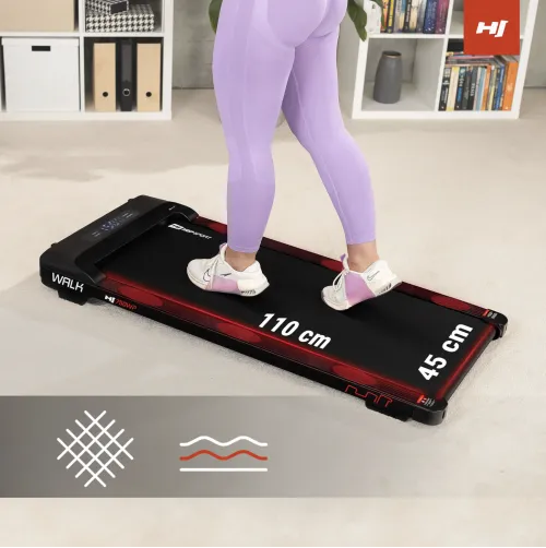 Широкое беговое полотно и амортизация